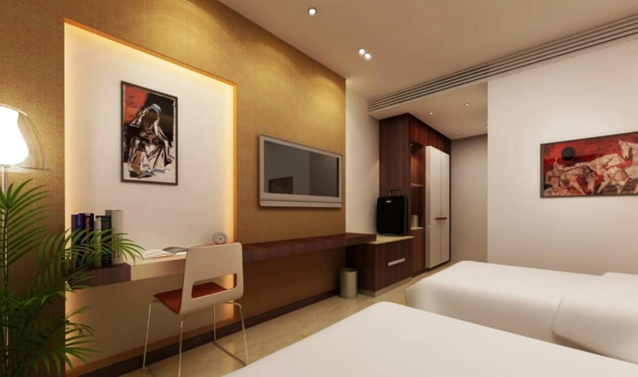 Hotel Vipul Grand Gurgaon Exterior foto